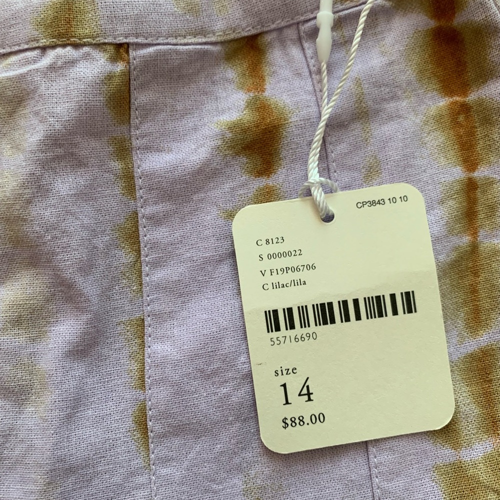 Free People Daydream Tie Dye Culotte Pants - Picture 7 of 7